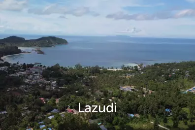 Stunning Sea View Land for Sale – 1600 sqm, North Coast, Koh Phangan
