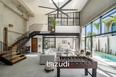 A Contemporary Minimalist Design, 3 Bedroom Villa in Berawa Walking Distance to The Beach