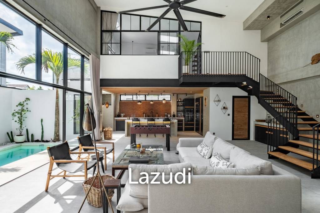 A Contemporary Minimalist Design, 3 Bedroom Villa in Berawa Walking Distance to The Beach