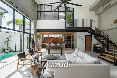 A Contemporary Minimalist Design, 3 Bedroom Villa in Berawa Walking Distance to The Beach