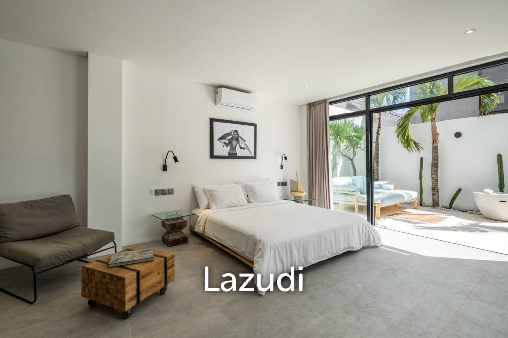 A Contemporary Minimalist Design, 3 Bedroom Villa in Berawa Walking Distance to The Beach