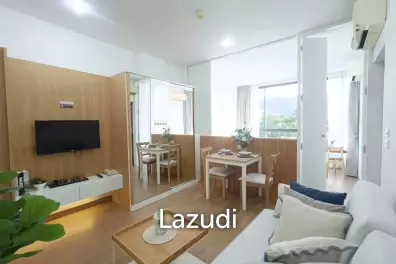 Corner Unit 1-Bedroom 33 SQ.M At Hill Myna Condotel
