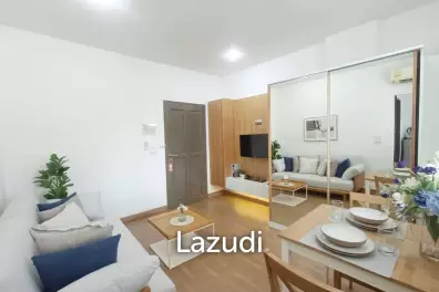 Corner Unit 1-Bedroom 33 SQ.M At Hill Myna Condotel
