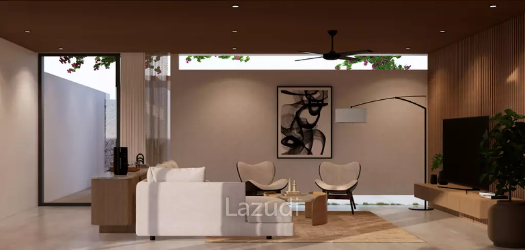 Discover Tropical Elegance: Stylish 3-Bedroom Villa with Garden Views in Nusa Dua