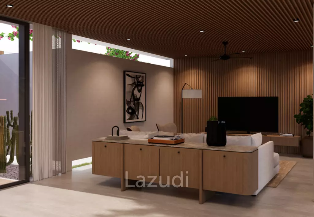 Discover Tropical Elegance: Stylish 3-Bedroom Villa with Garden Views in Nusa Dua