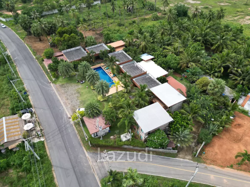 3 Rai Resort for sale at Pak Nam Pran