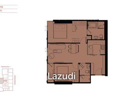 1 Bed Plus 47.01 SQ.M Reference Ekkamai