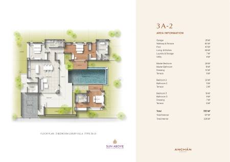 3 Bed 3 Bath 372 SQ.M Anchan Sunscape