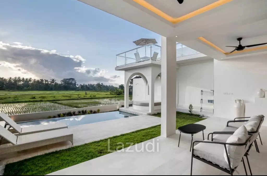 Stunning Leasehold Villa for Sale in Ubud with amazing Ricefield Views
