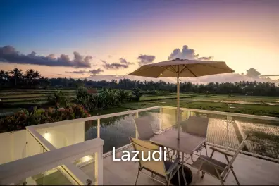 Stunning Leasehold Villa for Sale in Ubud with amazing Ricefield Views
