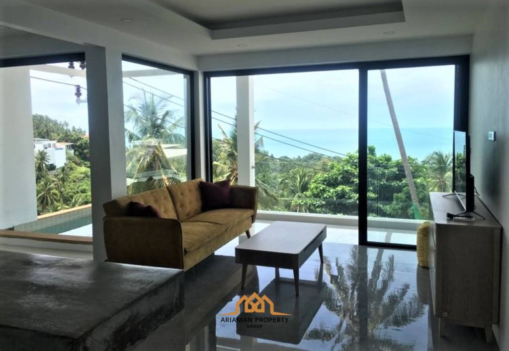 Affordable Modern Condo with Ocean View and Pool in Lamai