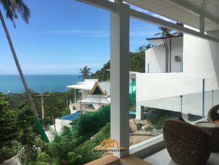 Affordable Modern Condo with Ocean View and Pool in Lamai