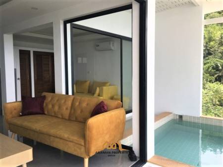 Affordable Modern Condo with Ocean View and Pool in Lamai