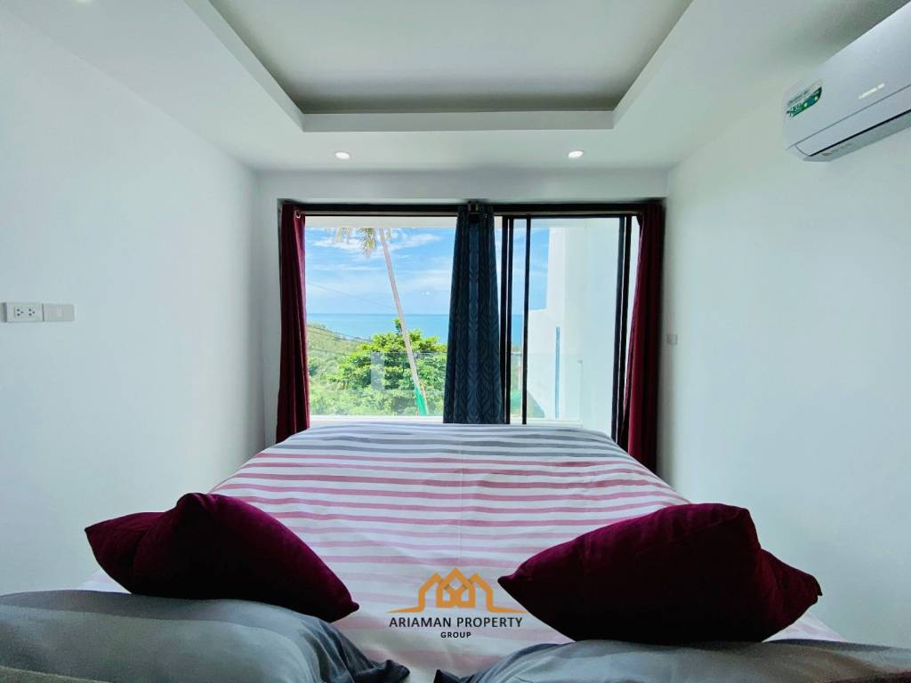 Affordable Modern Condo with Ocean View and Pool in Lamai