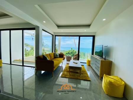 Affordable Modern Condo with Ocean View and Pool in Lamai