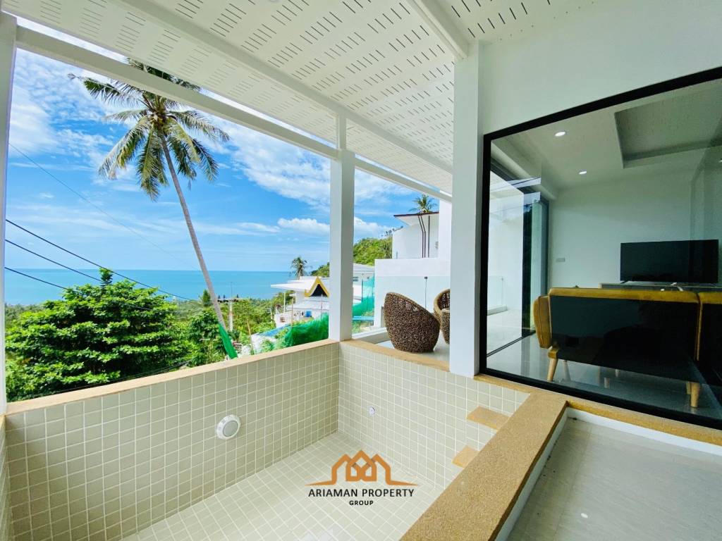 Affordable Modern Condo with Ocean View and Pool in Lamai