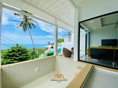 Affordable Modern Condo with Ocean View and Pool in Lamai