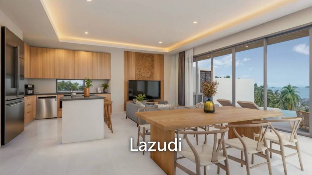 3-Bed Modern Villa with Sea Views, 300m to the Beach!