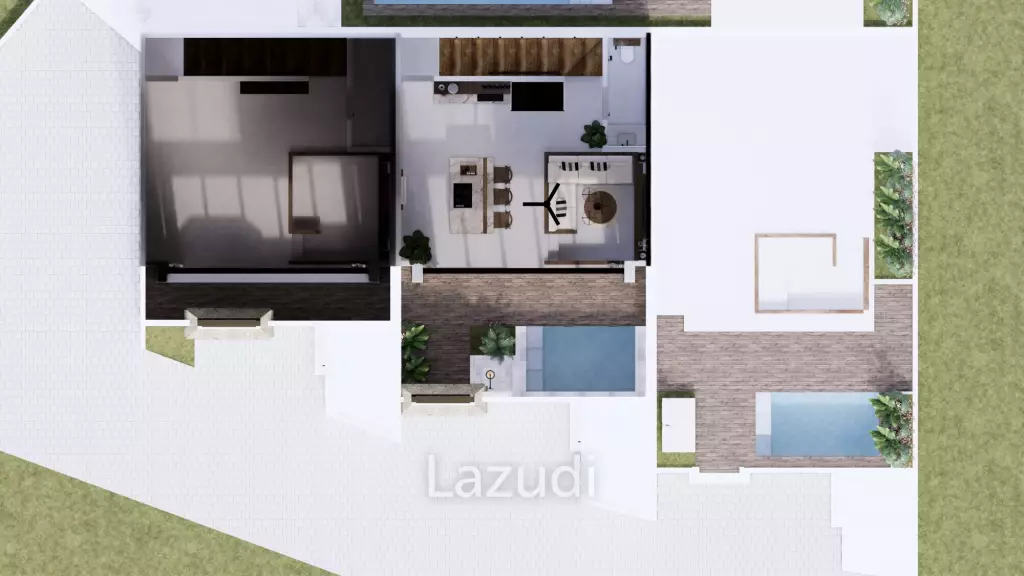 Loft style villa in Uluwatu Only 5 min walk to Istana