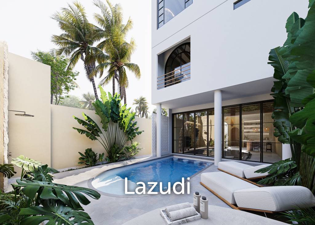 OCEAN-VIEW VILLA WITH ROOFTOP TERRACE IN BINGIN