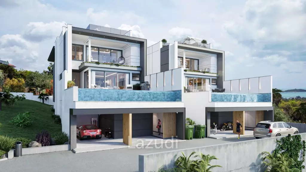 Brand New 4-Bed Villa in Gated Community in Choeng Mon
