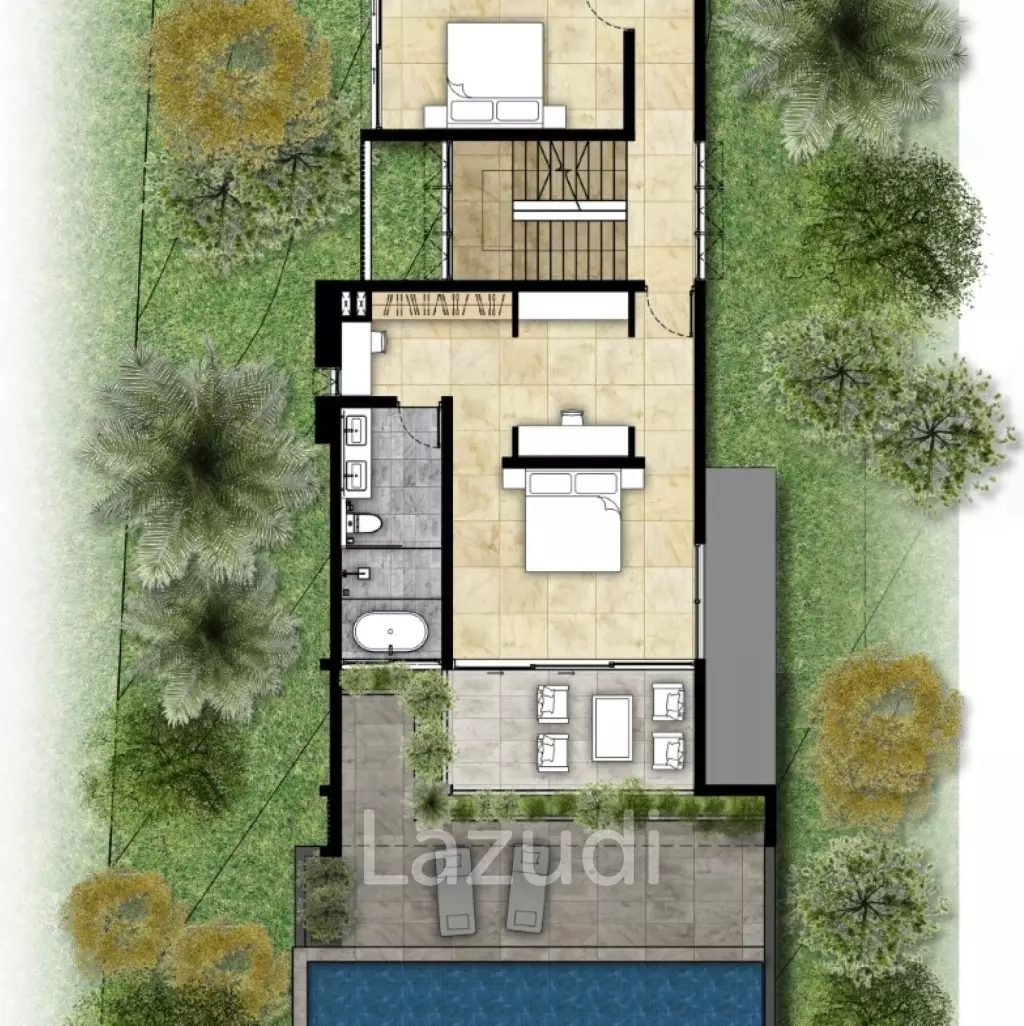 Brand New 4-Bed Villa in Gated Community in Choeng Mon