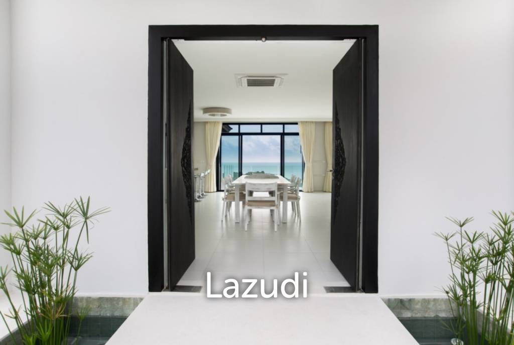 3-Bed Sea View Villa in Gated Community in Choeng Mon