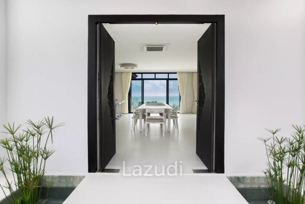 3-Bed Sea View Villa in Gated Community in Choeng Mon