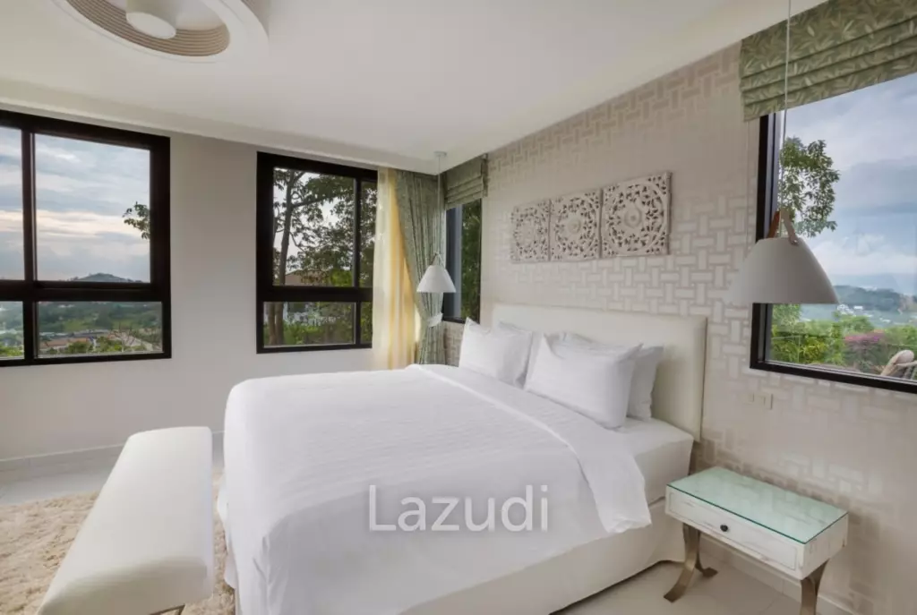 3-Bed Sea View Villa in Gated Community in Choeng Mon