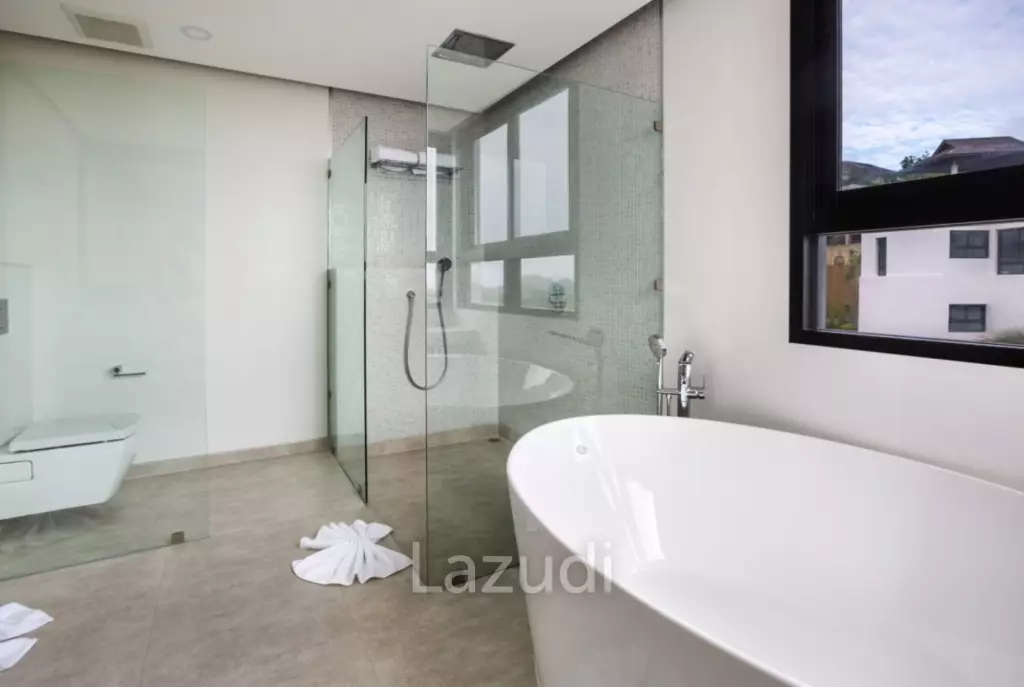 3-Bed Sea View Villa in Gated Community in Choeng Mon