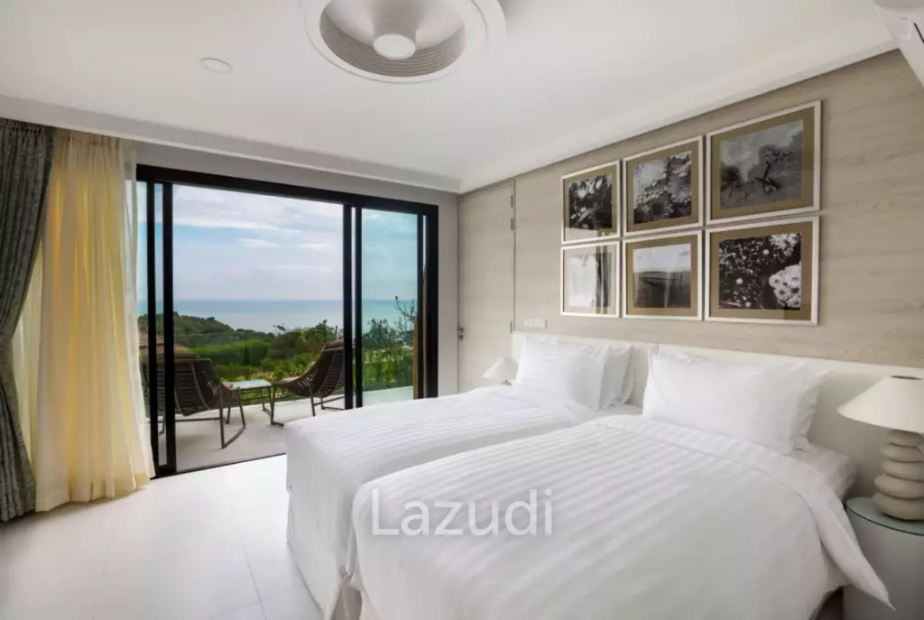 3-Bed Sea View Villa in Gated Community in Choeng Mon