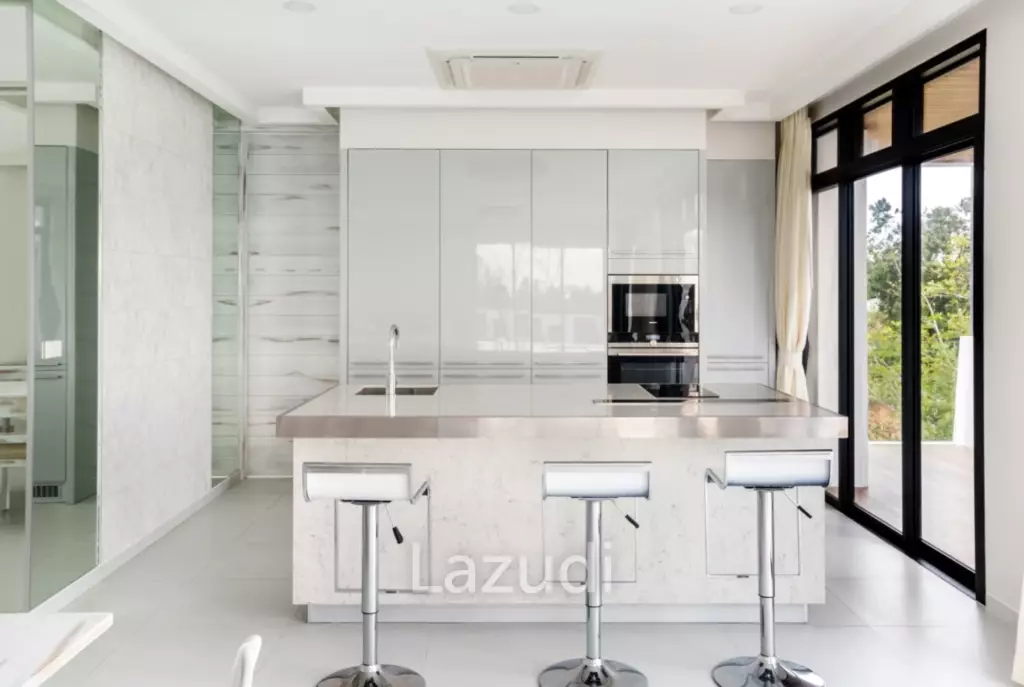 3-Bed Sea View Villa in Gated Community in Choeng Mon