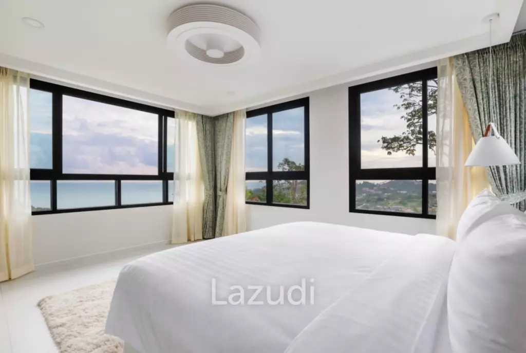 3-Bed Sea View Villa in Gated Community in Choeng Mon