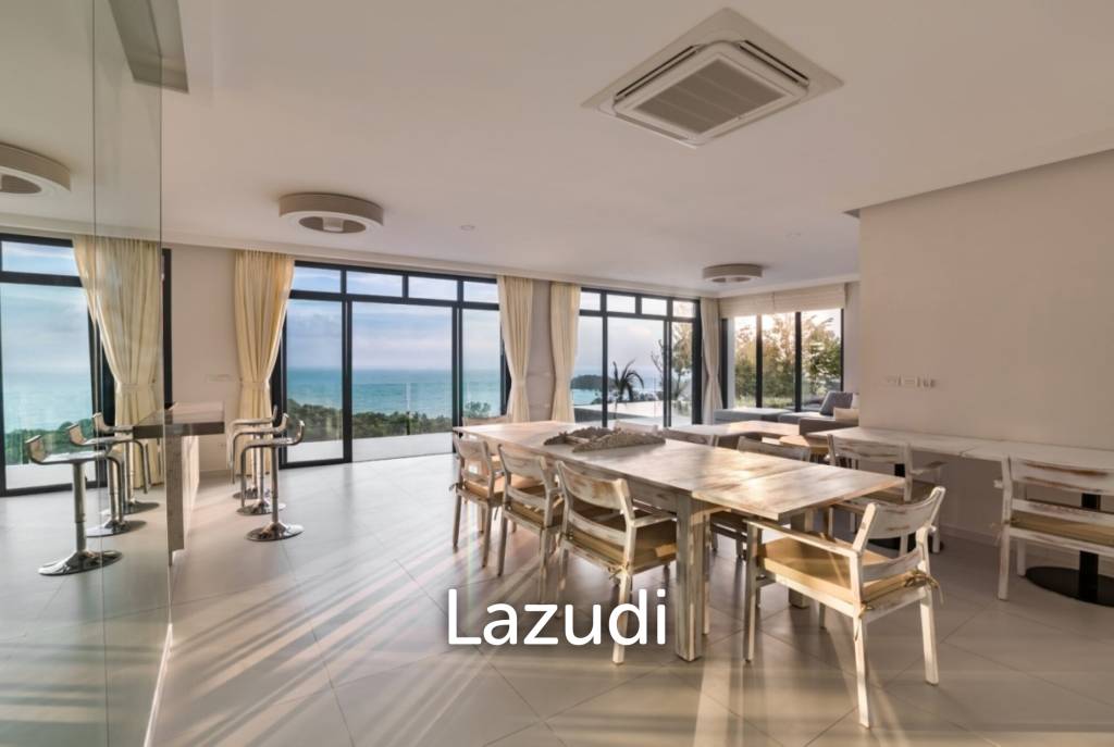 3-Bed Sea View Villa in Gated Community in Choeng Mon