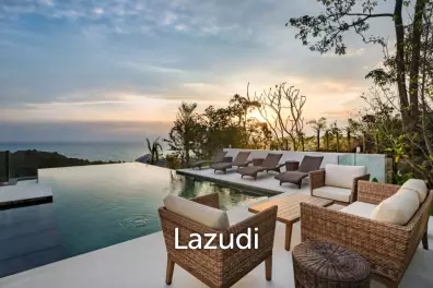 3-Bed Sea View Villa in Gated Community in Choeng Mon