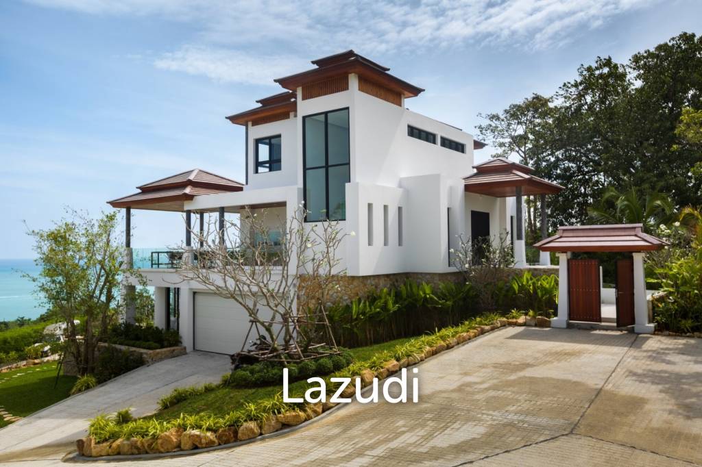 3-Bed Sea View Villa in Gated Community in Choeng Mon