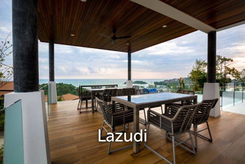 3-Bed Sea View Villa in Gated Community in Choeng Mon
