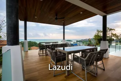 3-Bed Sea View Villa in Gated Community in Choeng Mon