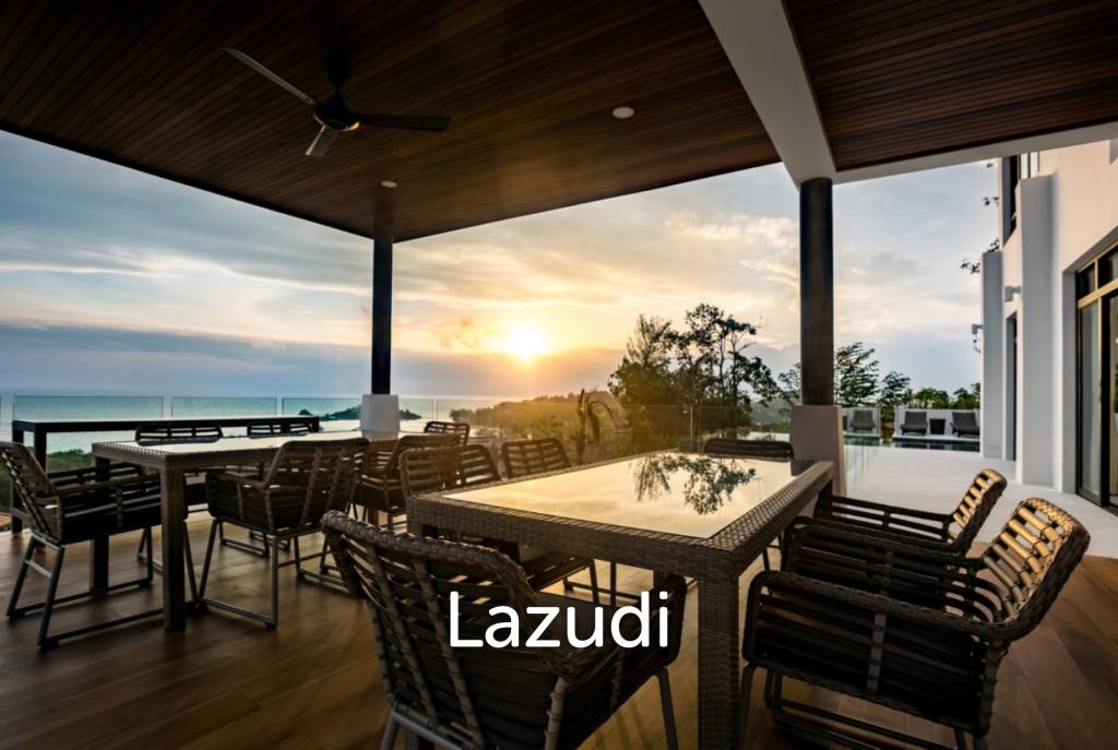 3-Bed Sea View Villa in Gated Community in Choeng Mon