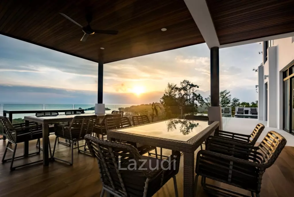 3-Bed Sea View Villa in Gated Community in Choeng Mon