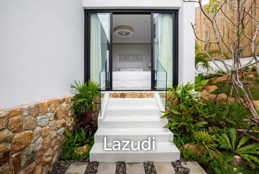 Beautiful 2-Bed Sea View Villa in Choeng Mon's Gated Community