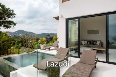 Beautiful 2-Bed Sea View Villa in Choeng Mon's Gated Community