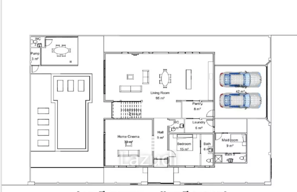 4 Beds Luxury Villa , 428SQ.M at Maysaya Homes