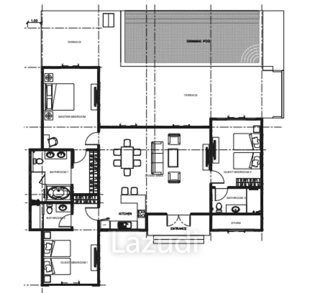 3 Bed 3 Bath 304.15 SQ.M Black Mountain Golf Course
