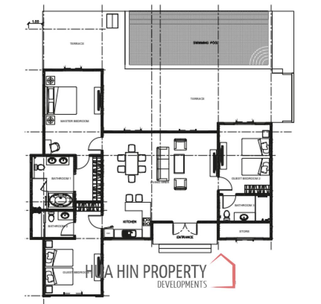 3 Bed 3 Bath 304.15 SQ.M Black Mountain Golf Course