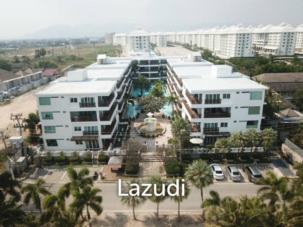 SEA VIEW - LARGE 114 SQM. 2 BED UNIT - THE BEACH PALACE CHA AM