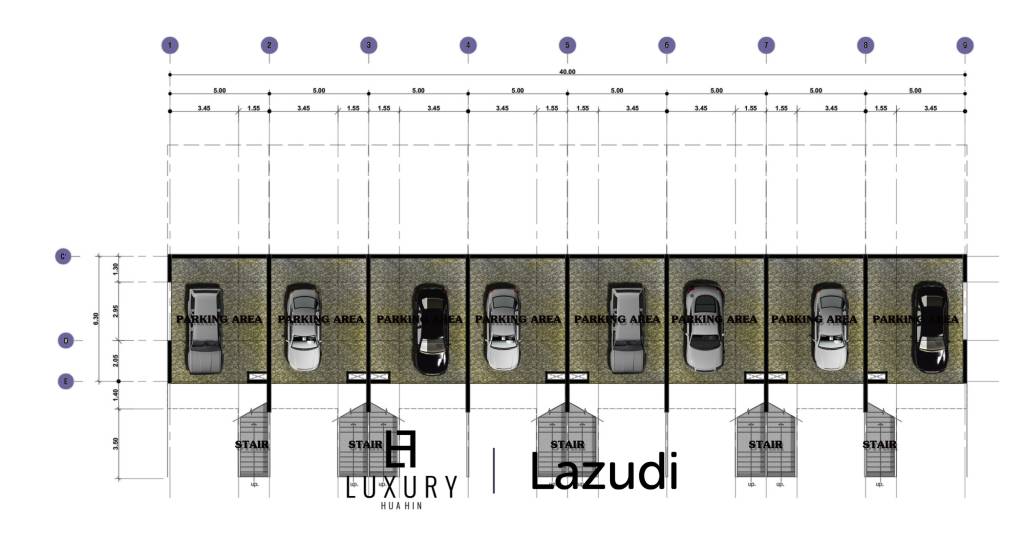 Таунхаус 220 кв.м. 3 Кровать 3 Ванна