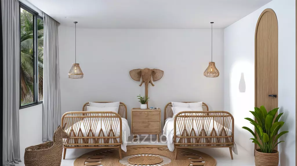 Peaceful Bali Villa Surrounded by Nature, Close to Beaches and Rice Field View