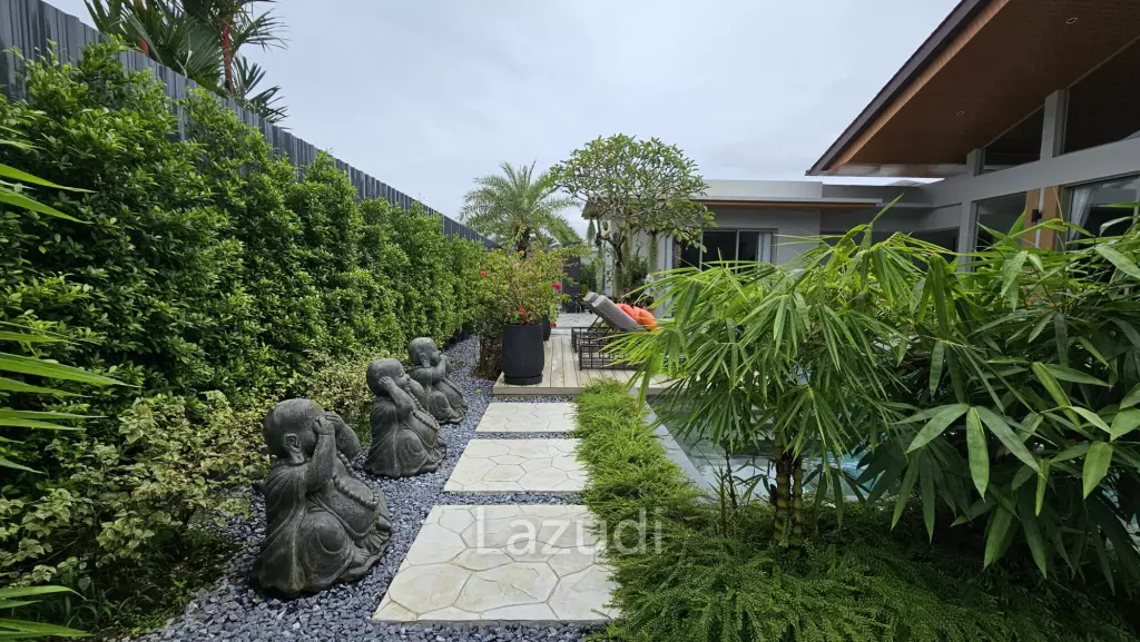 วิลล่าหรูชั้นเดียว 360 ตร.ม. พร้อมสระว่ายน้ำส่วนตัวในเทพกระษัตรี ถลาง
