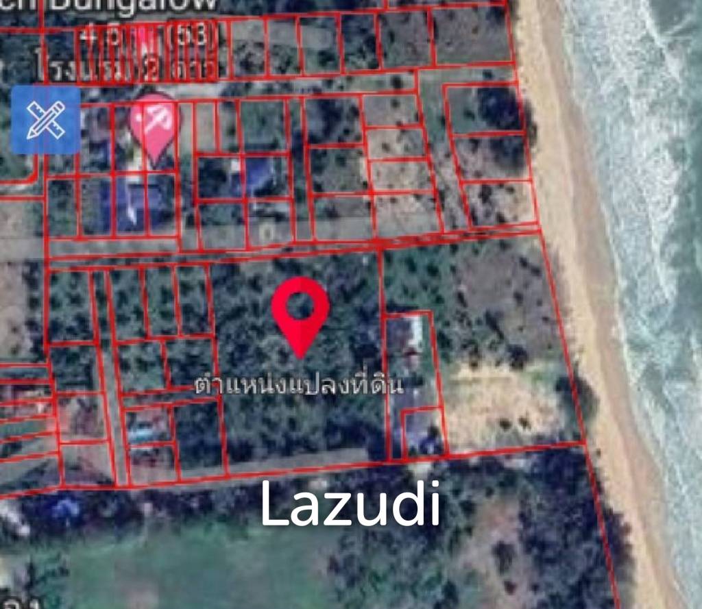 Land for Sale near the Beach at Bangsaphan Noi